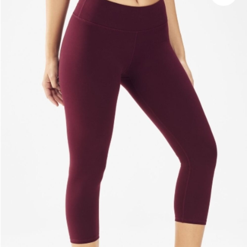 Fabletics Salar Solid Powerhold Crop Legging In S… - image 2